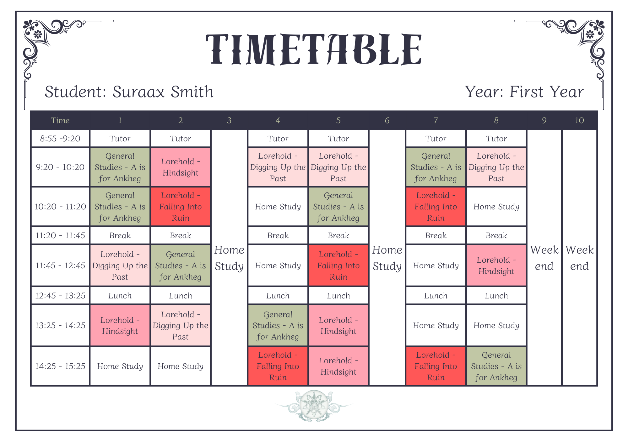 First Year Timetable - Ross (Suraax) 1.png
