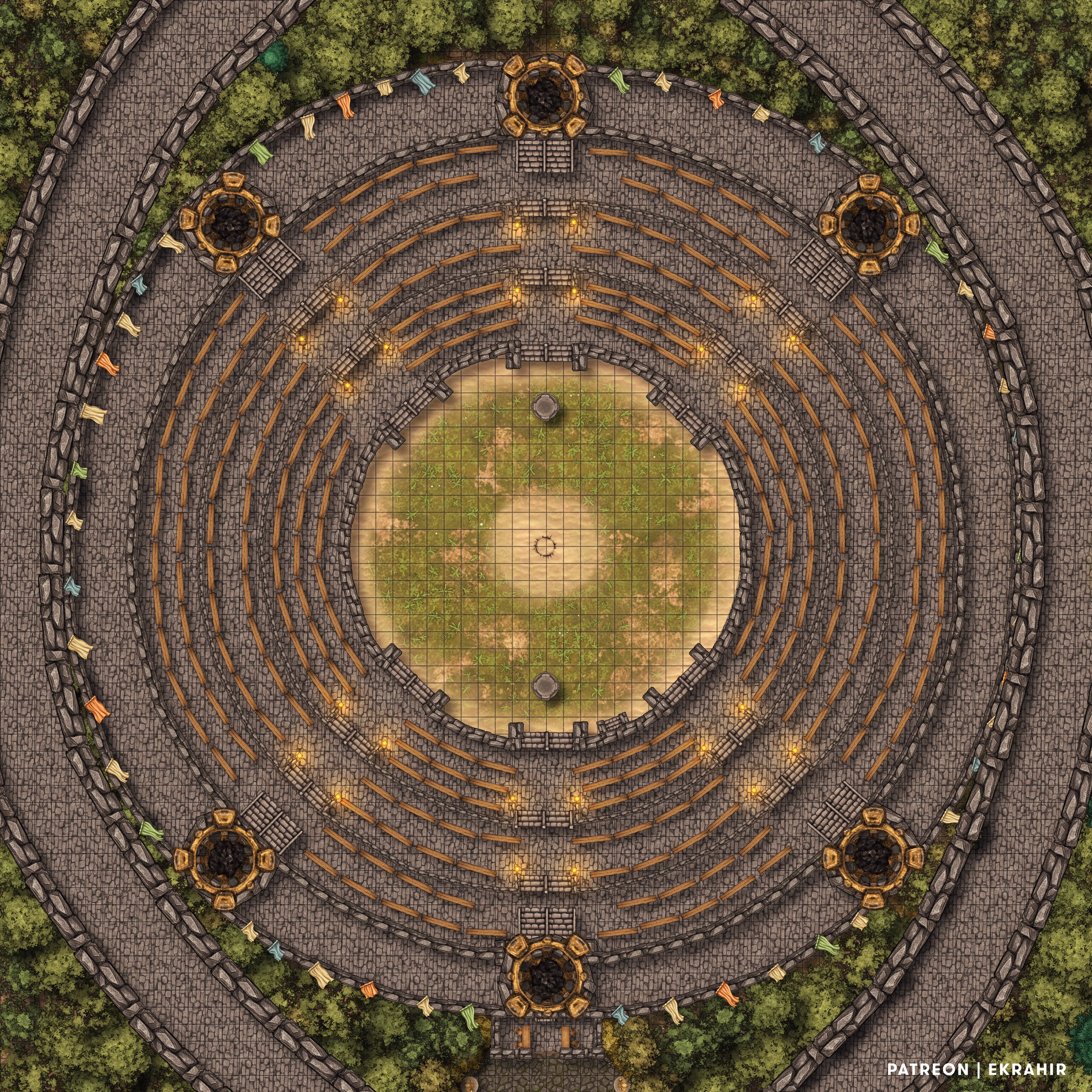 Free - Strixhaven Stadium - summer day - 4096x4096 - 64x64 - 64px - grid.webp